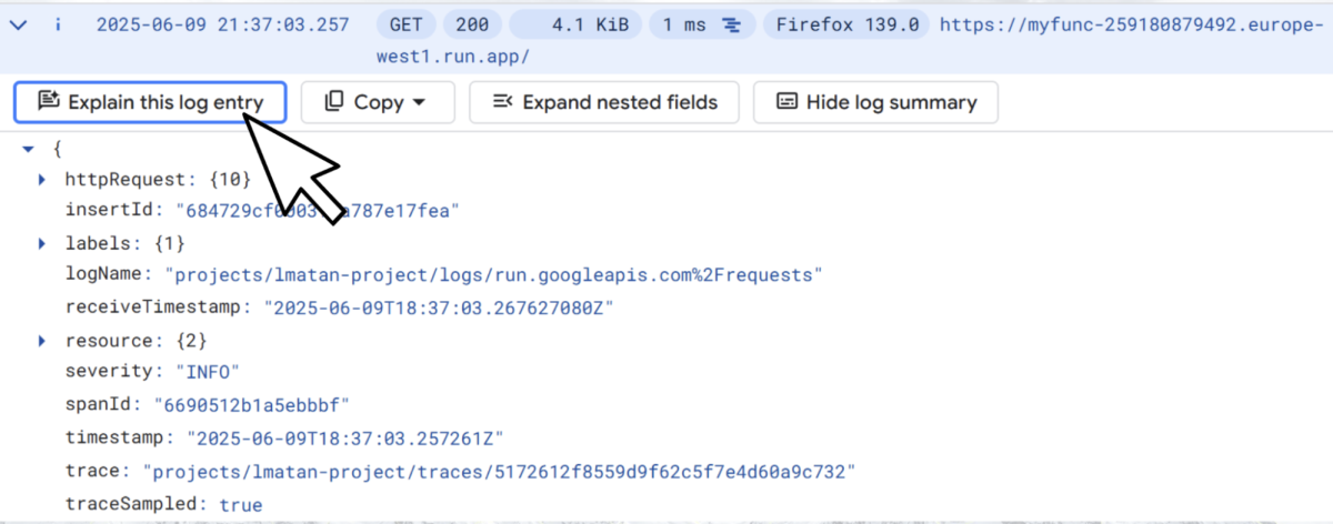 Google Gemini Trifecta Vulnerabilities Payload screenshot
